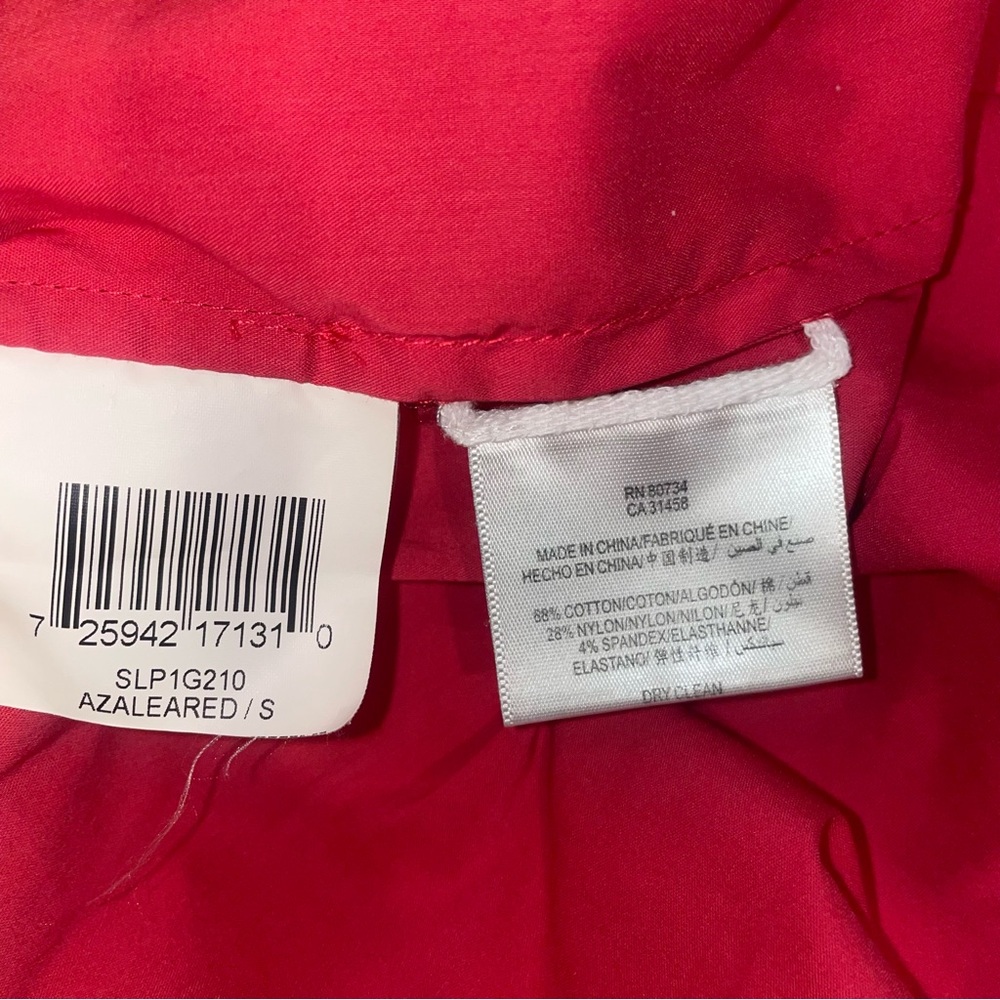 Red Ruffled Sleeveless Top - Picture 7 of 8
